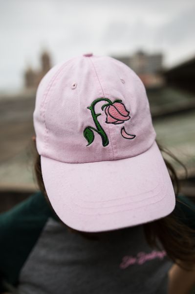 Floral Pink Cap