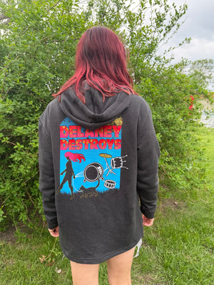 DELANEY DESTROYS HOODIE