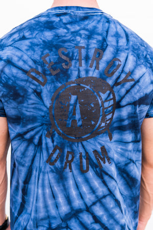 BLUE TIE-DYE TEE - PREORDER