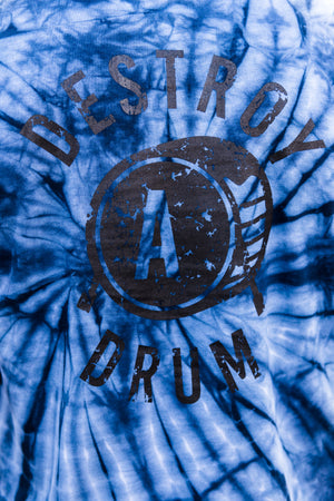 BLUE TIE-DYE TEE - PREORDER