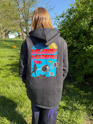 DELANEY DESTROYS HOODIE