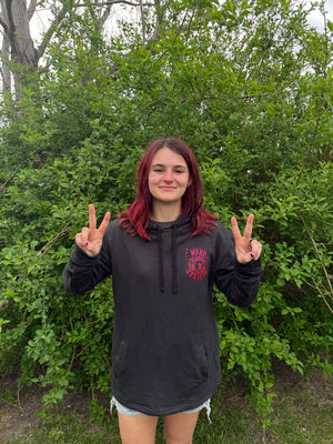 DELANEY DESTROYS HOODIE