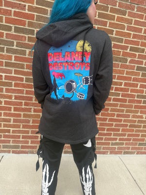 DELANEY DESTROYS HOODIE