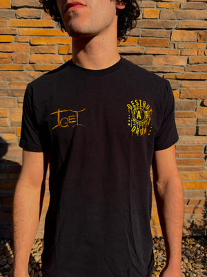 T-SHIRT D'ARTISTE SIGNATURE DE MATT GREINER