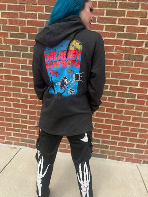 DELANEY DESTROYS HOODIE