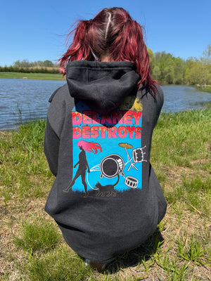 DELANEY DESTROYS HOODIE