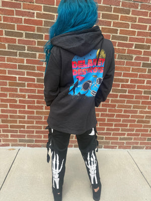 DELANEY DESTROYS HOODIE