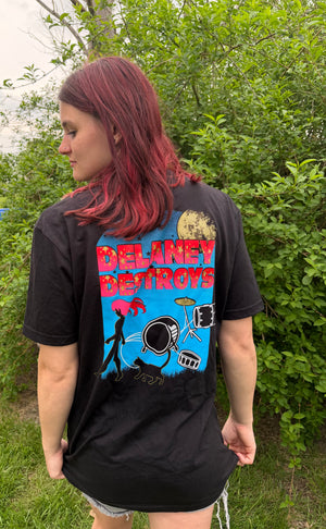 DELANEY DESTROYS TEE