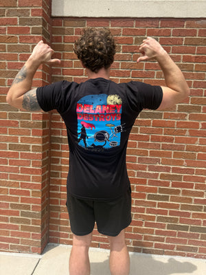 DELANEY DESTROYS TEE