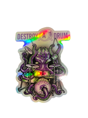 HOLOGRAPHIC MONSTERS STICKER 5 PACK