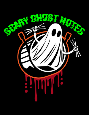 SCARY GHOST NOTES TEE