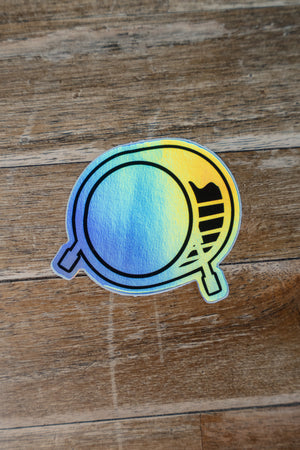 6 PACK HOLOGRAPHIC STICKER