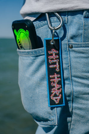 3D DRUM KEY BLUE FLIGHT TAG