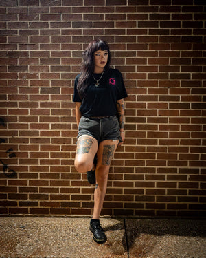 PINK DRIP BREAST CANCER BENEFIT TEE