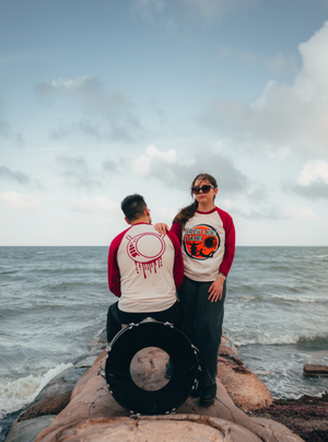 DESTROY LEAGUE RED RAGLAN