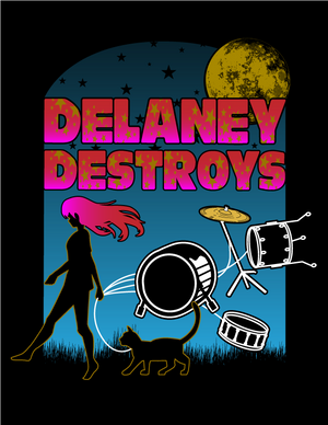 DELANEY DESTROYS HOODIE