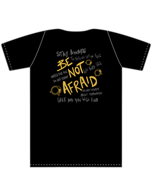 JOEY CASTRO SIGNATURE ARTIST TEE - BE NOT AFRAID