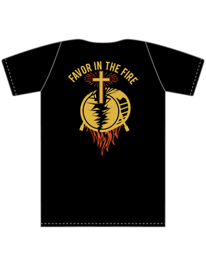 JOEY CASTRO SIGNATURE ARTIST TEE - FAVOR IN THE FIRE