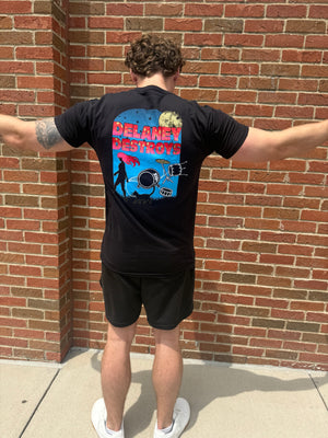DELANEY DESTROYS TEE
