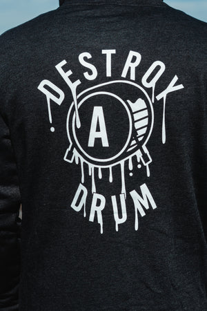 Destroy A Drum Black Hoodie