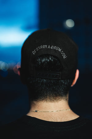 Embroidered Destroy A Drum Snapback