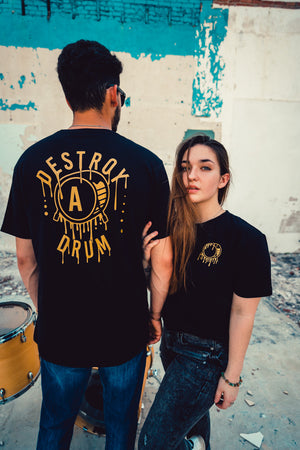 5 Year Anniversary Gold Shimmer Tee