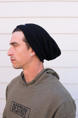 Destroy A Drum Slouch Beanie