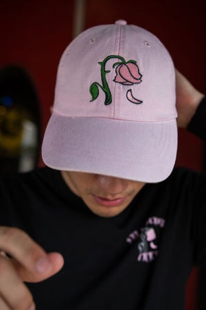 Floral Pink Cap